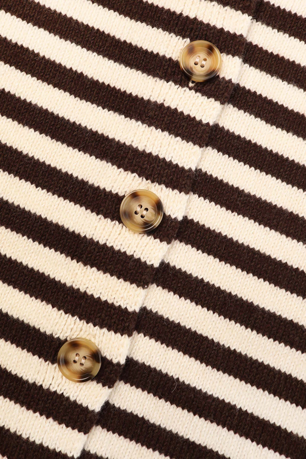 Lytton Cardigan Espresso Stripe