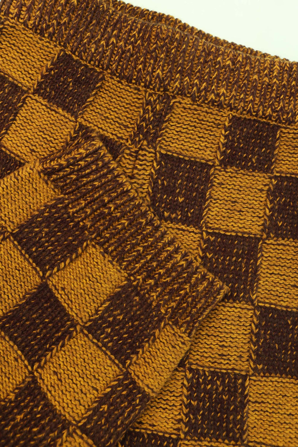 Raven Knit Trouser Chessboard