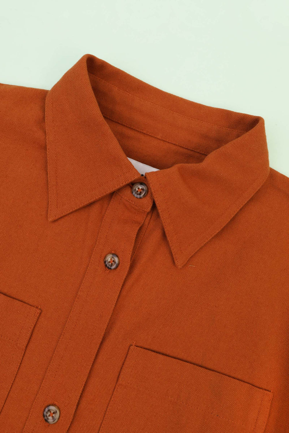 WRIGHT OVERSHIRT TERRACOTTA