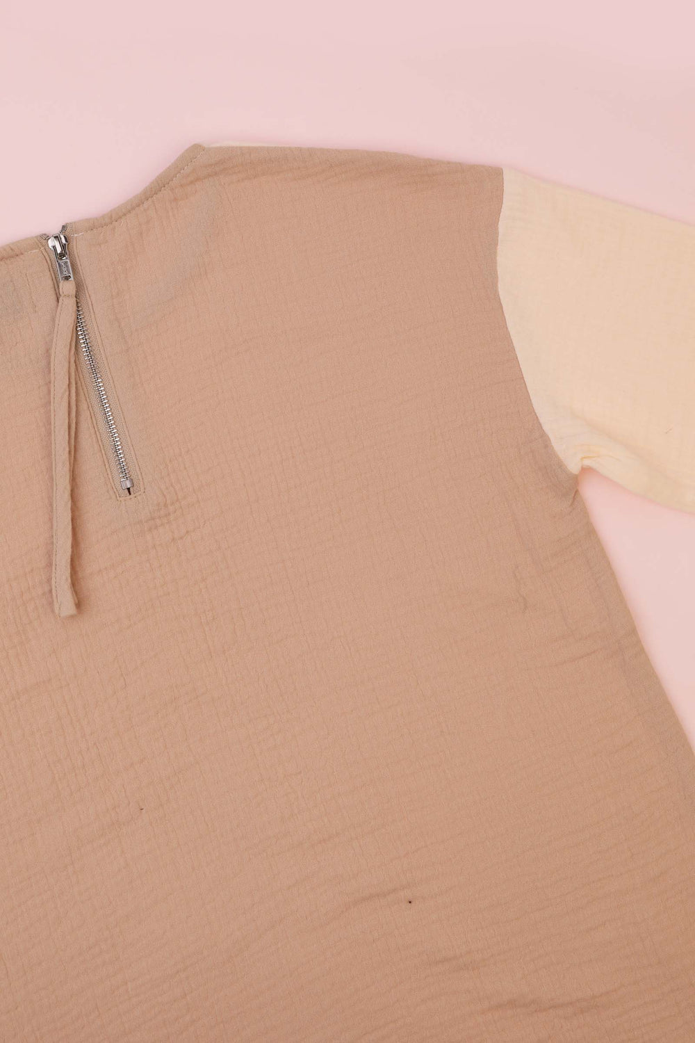 WILF TOP ECRU/STONE