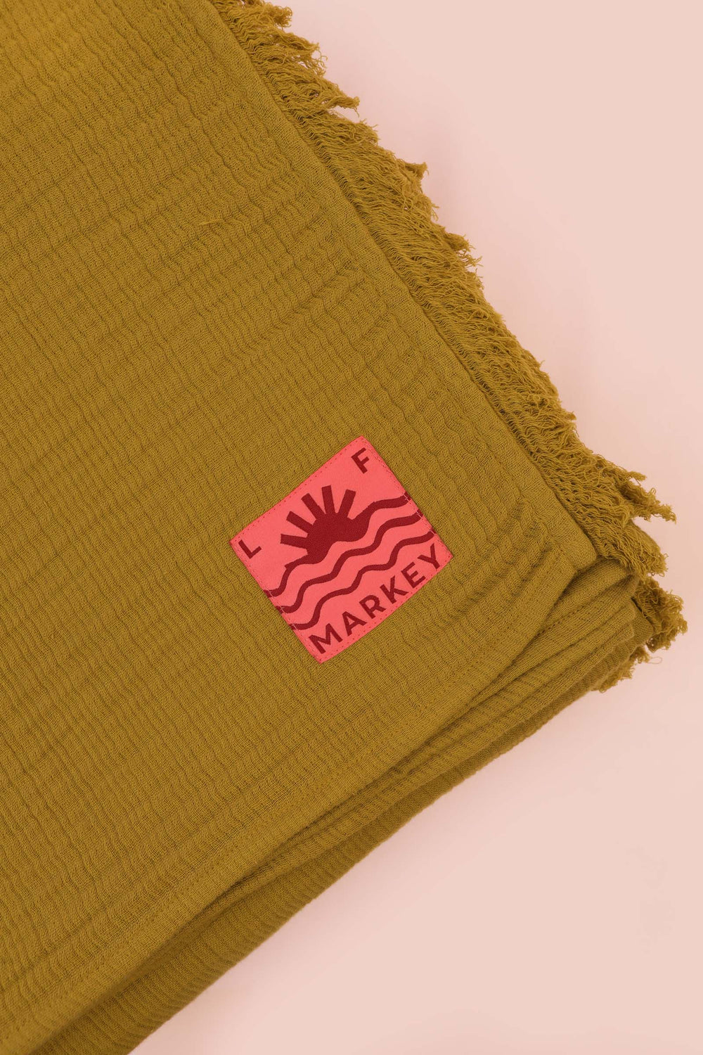 GAUZE BLANKET CHARTREUSE