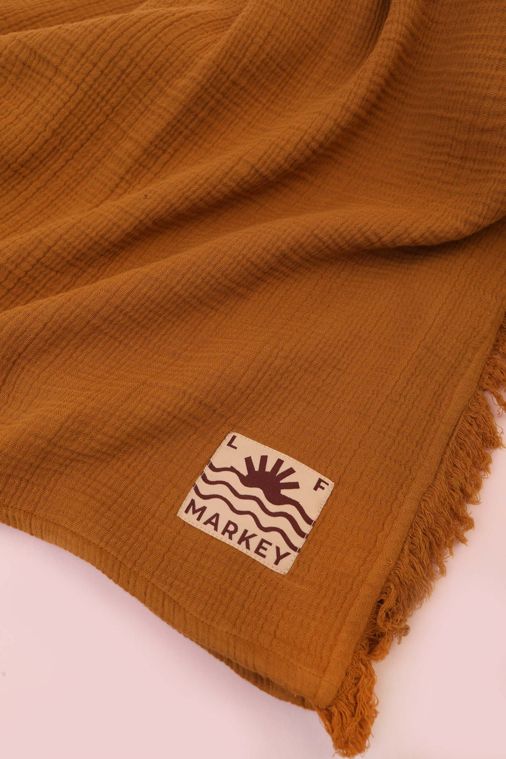 GAUZE BLANKET TURMERIC