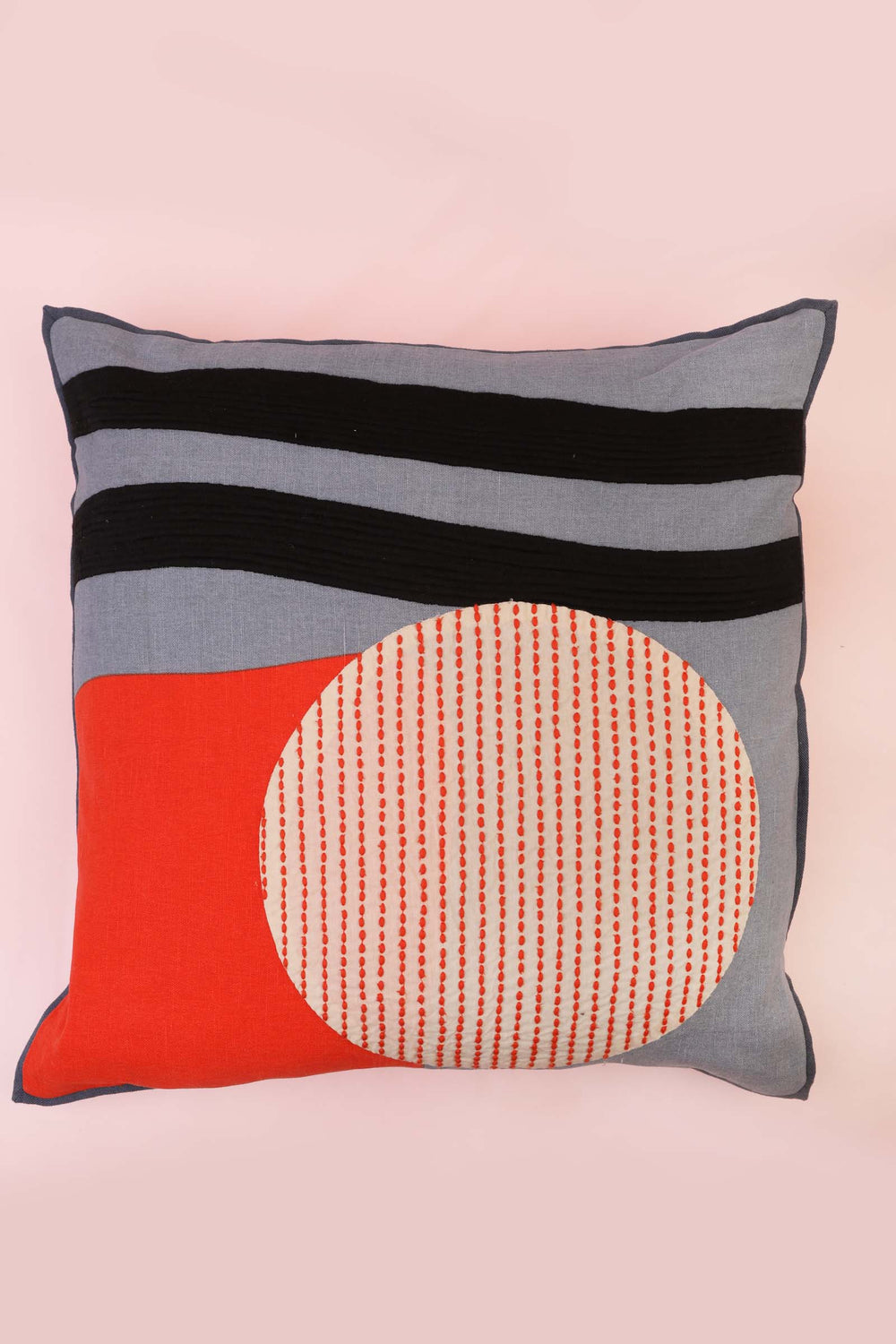 Solstice Cushion Blue Multi