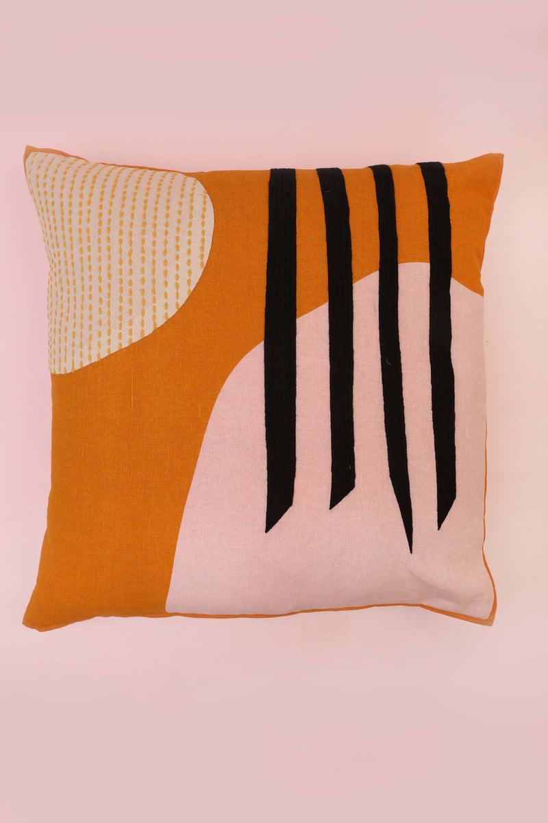 Solstice Cushion Pink Multi