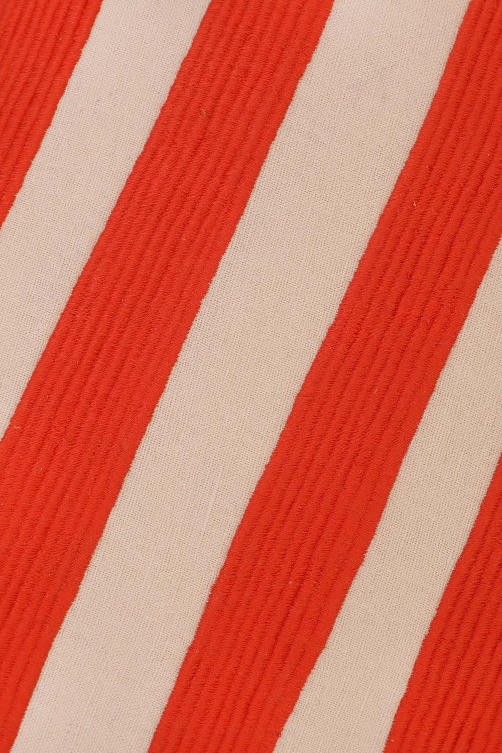 Solstice Cushion Stripe Orange