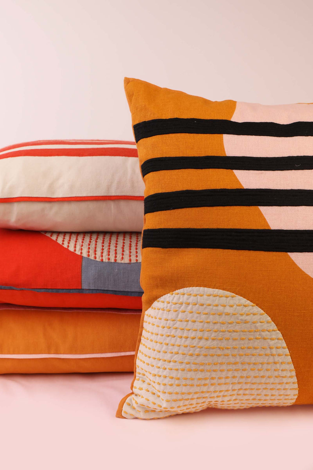 Solstice Cushion Pink Multi