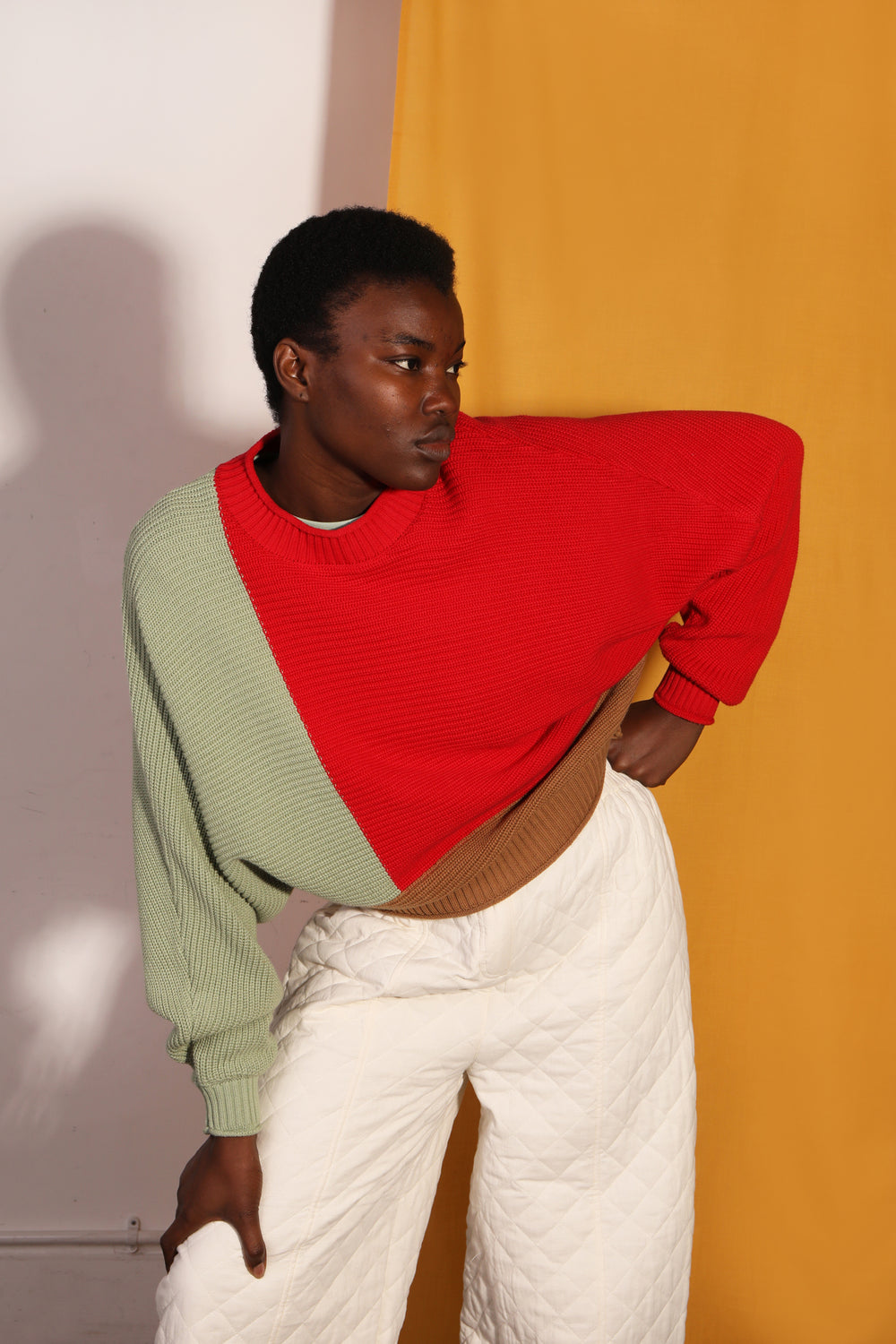 Vernon Knit Red Sage