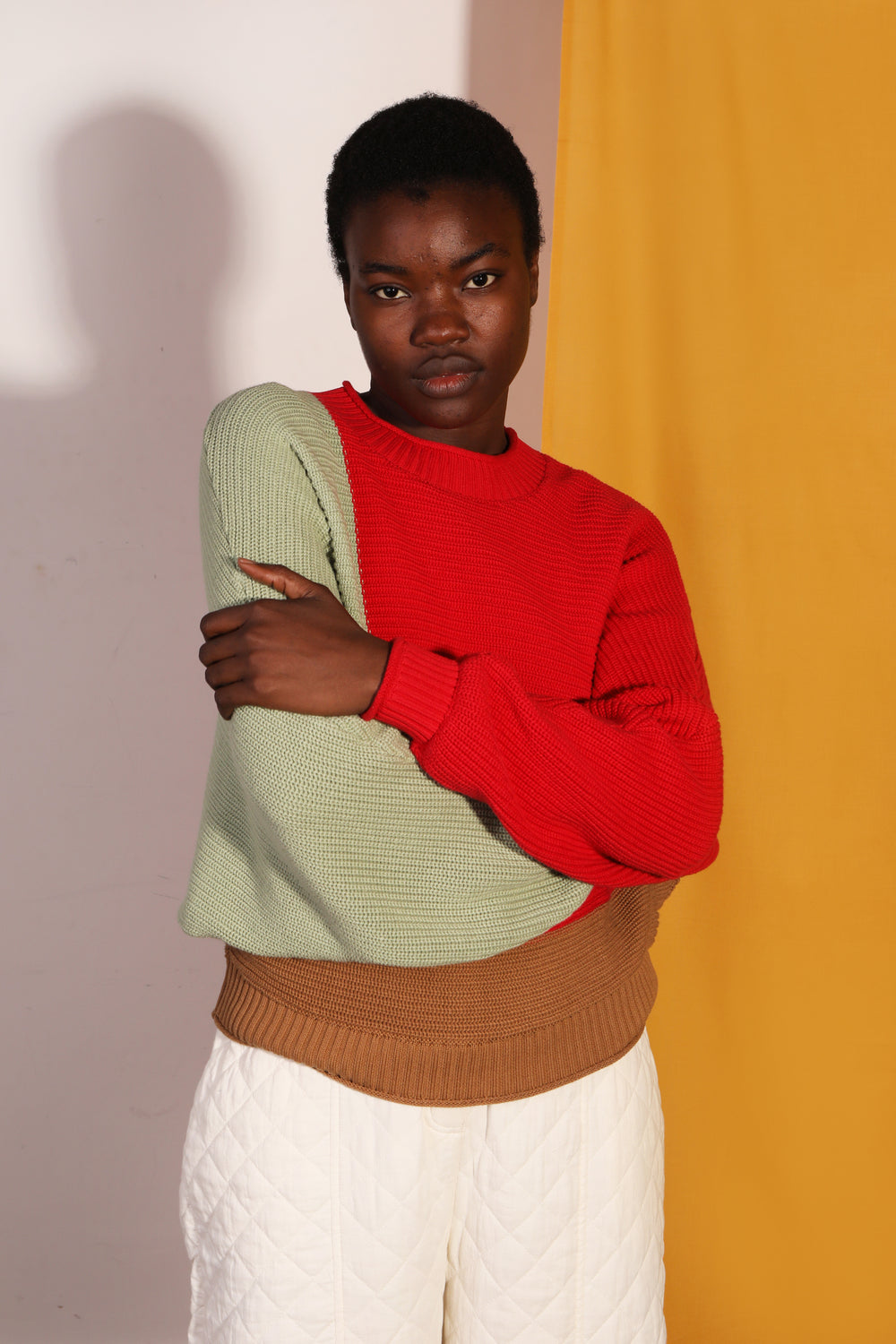 Vernon Knit Red Sage