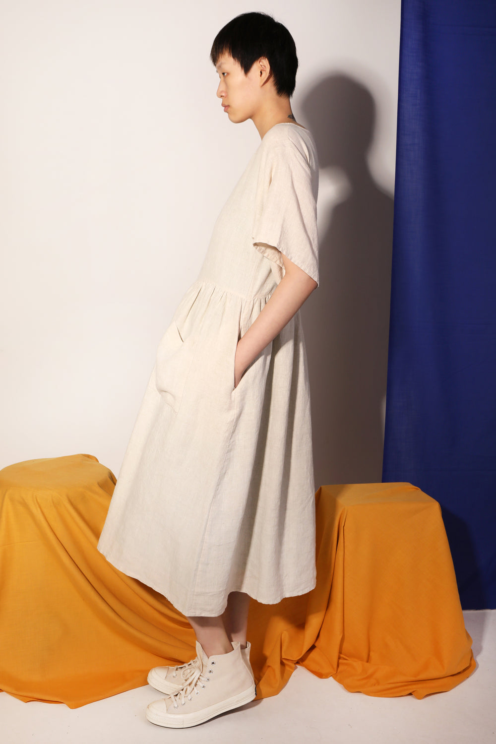 Mitch Dress Cream