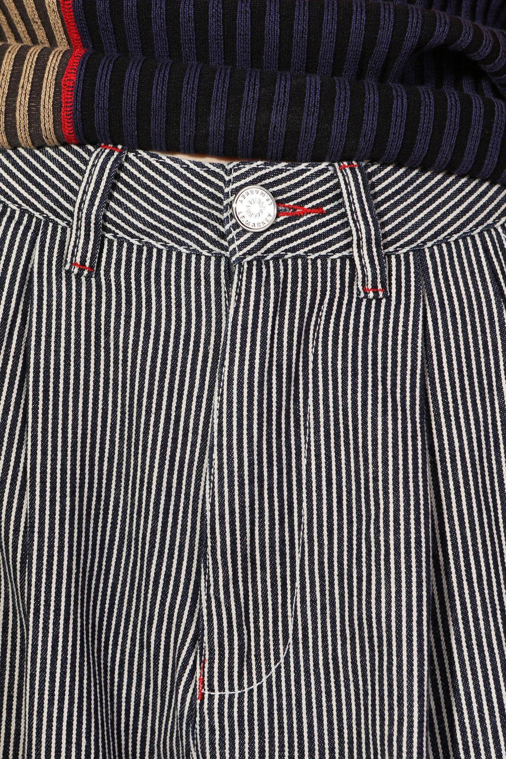 Mega Slacks Indigo Stripe