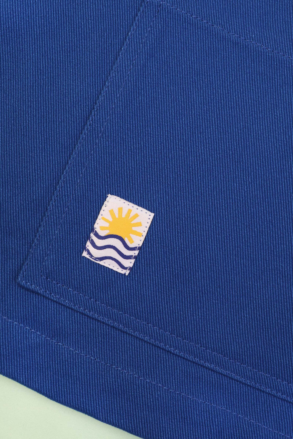 Wide Chore Coat Cobalt