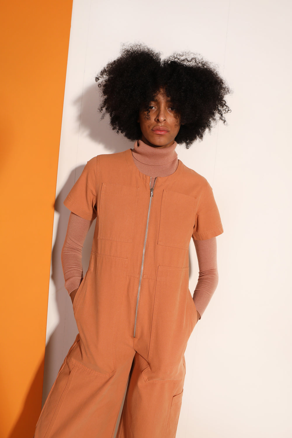 Felix Boilersuit Terracotta