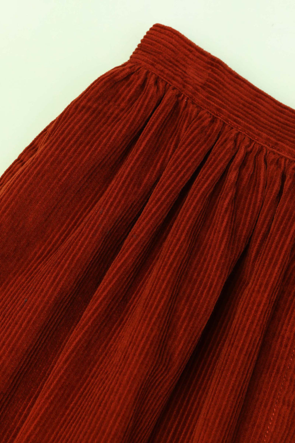 Isaac Skirt Midi Rust