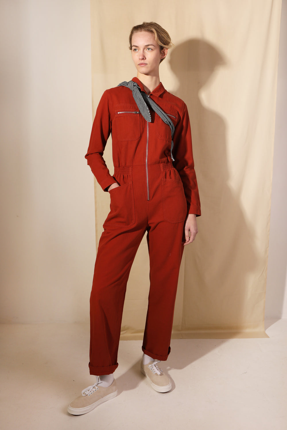 Danny Boilersuit Rust Canvas