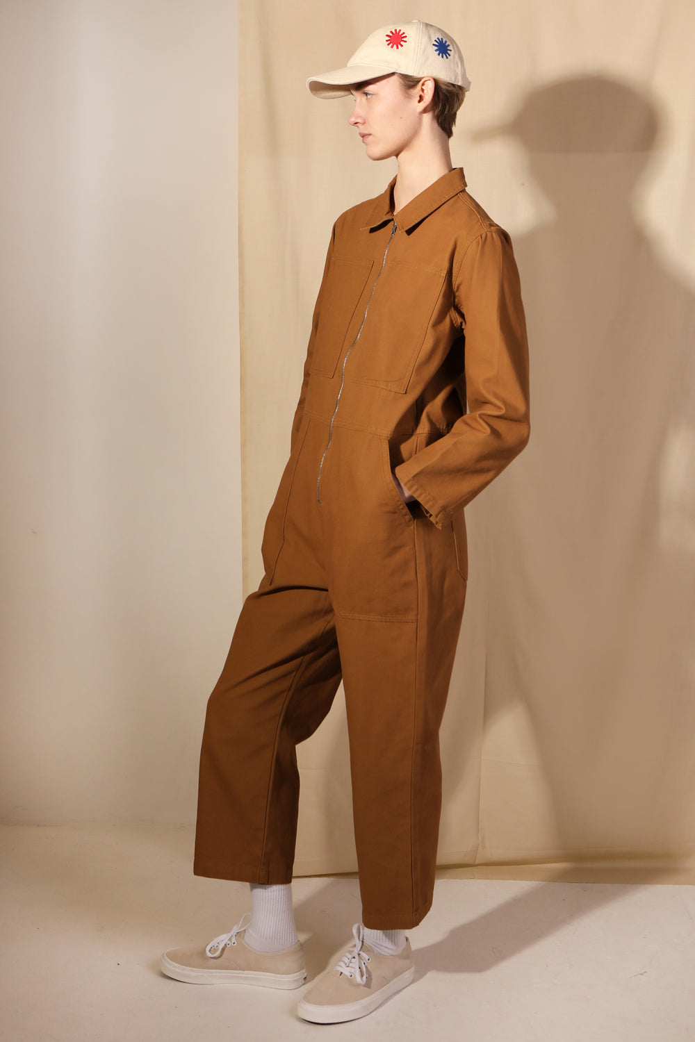 Dominic Boilersuit Walnut