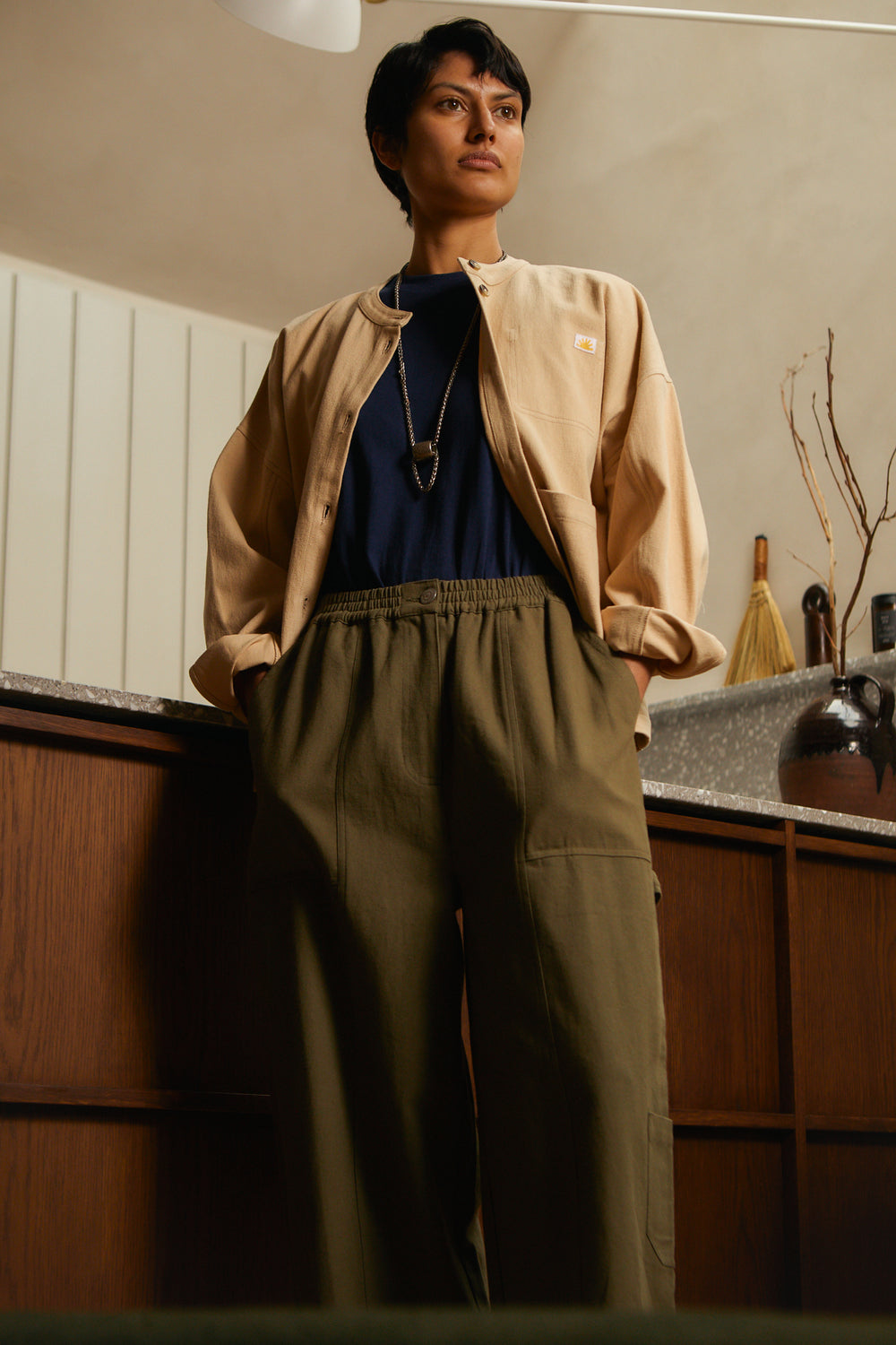 KALEB TROUSER OLIVE