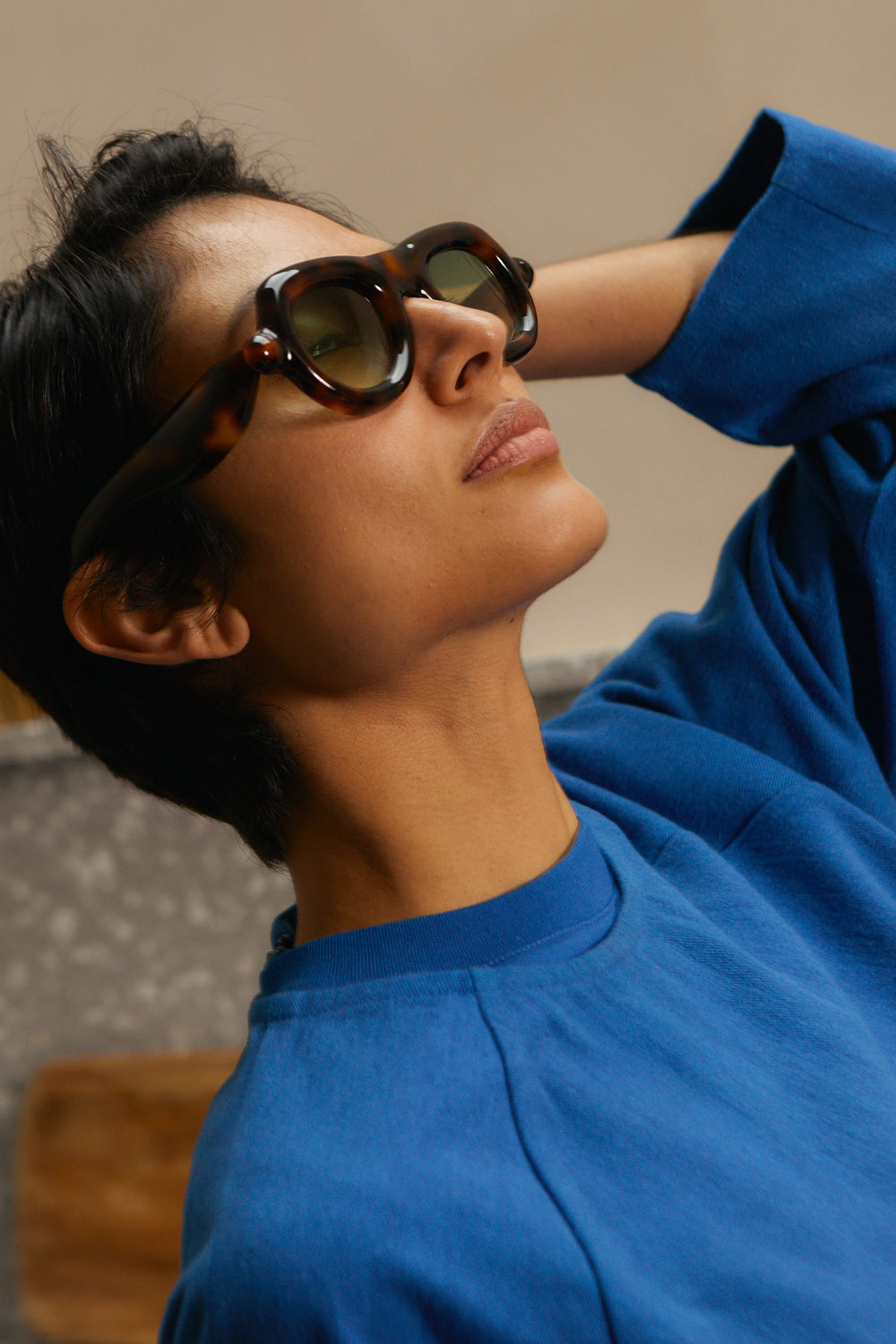 Pebble Havana Gold VX Sunglasses
