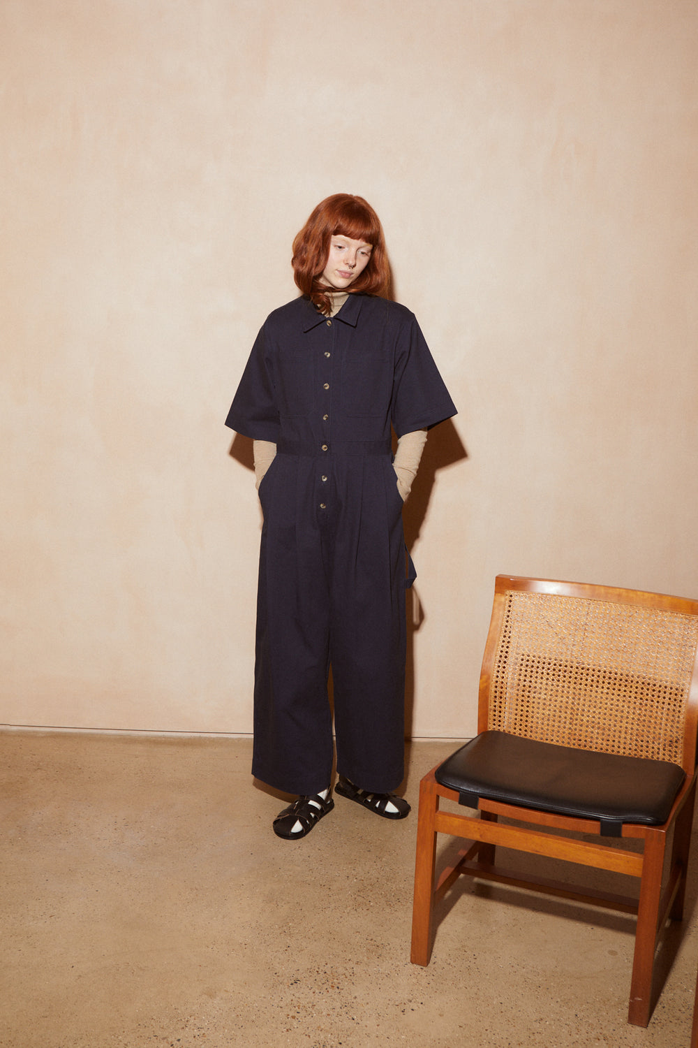 Lennon Boilersuit Navy
