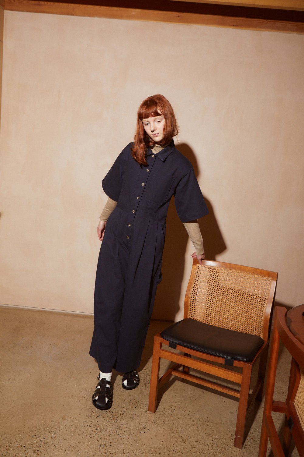 Lennon Boilersuit Navy