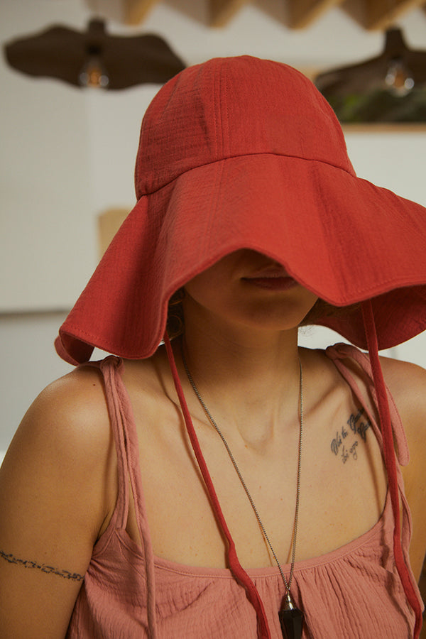 ARBOR SUN HAT PAPRIKA