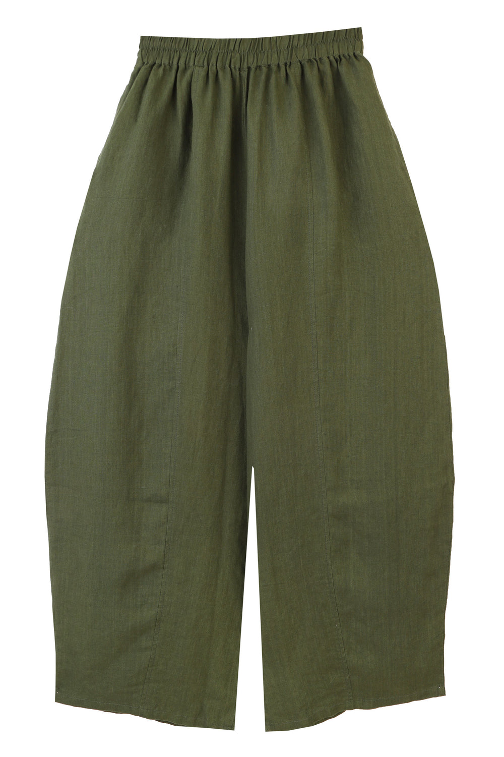 Basic Linen Trouser Hunter Green
