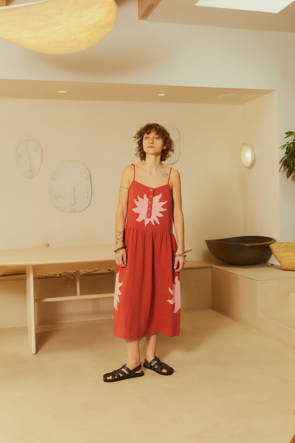 BRONN DRESS