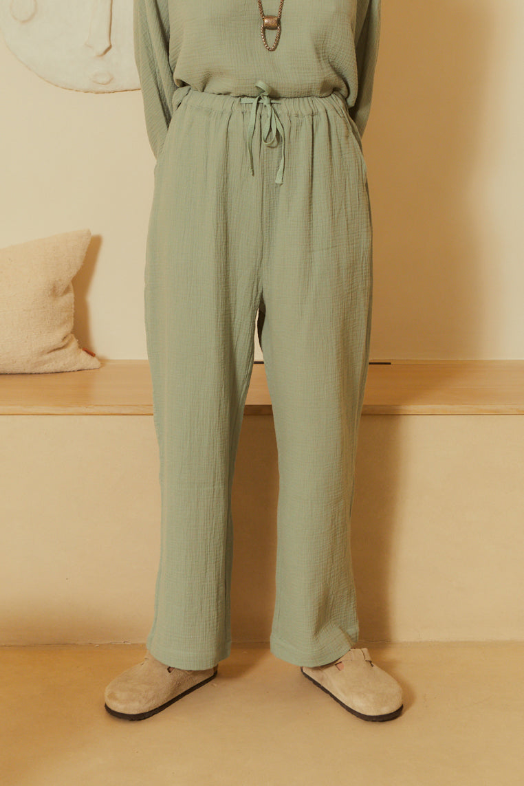 CAMRY TROUSER DUCK EGG