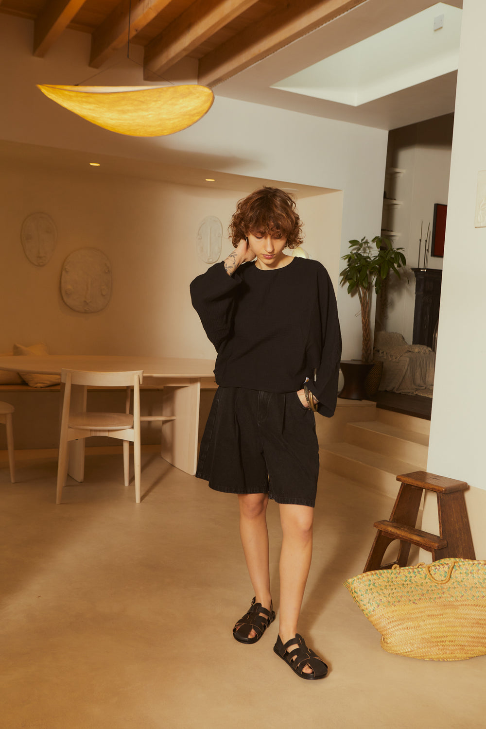 CASPER TOP BLACK