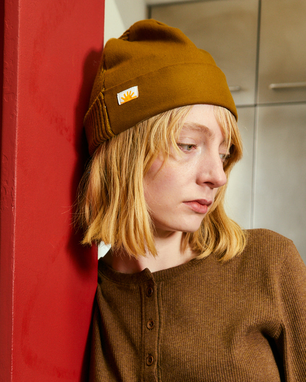 Drill Front Beanie