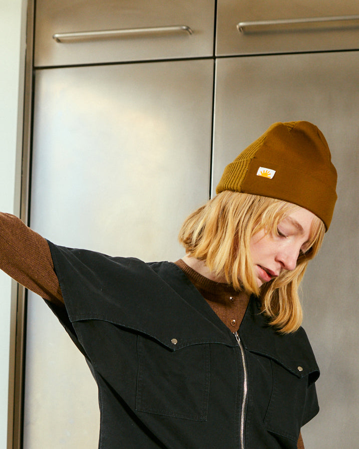 Drill Front Beanie