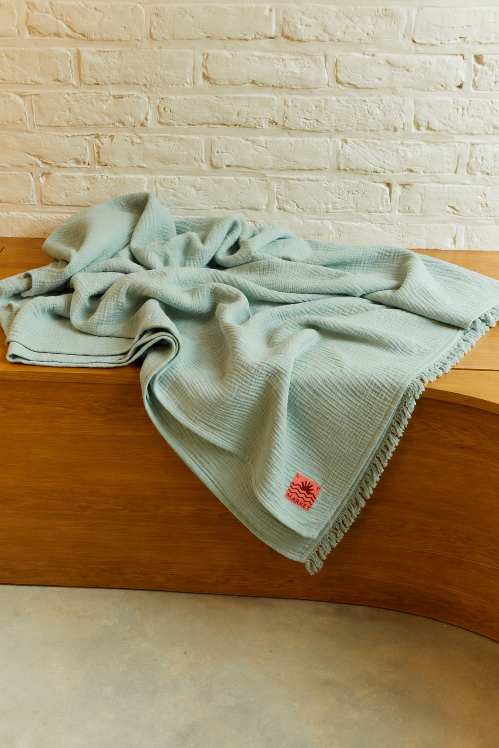 GAUZE BLANKET DUCK EGG