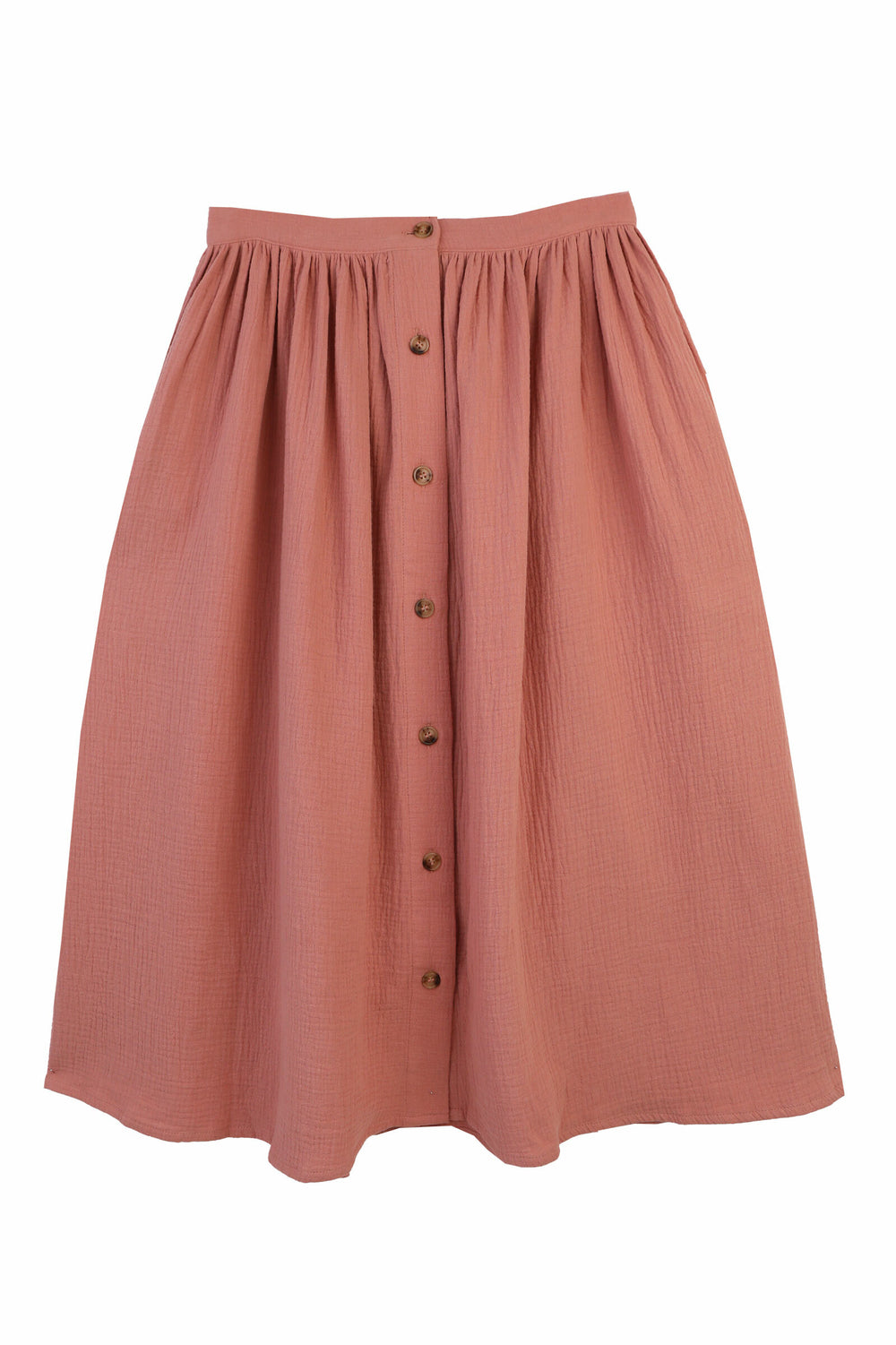 ISAAC MIDI SKIRT BLUSH