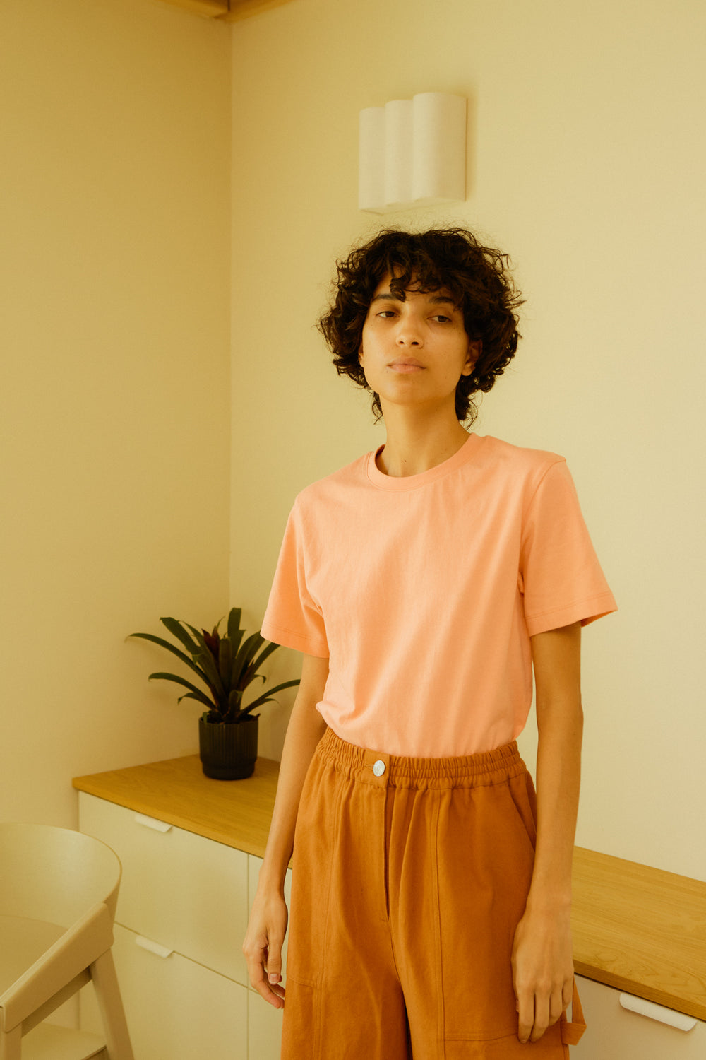 KALEB TROUSER TERRACOTTA