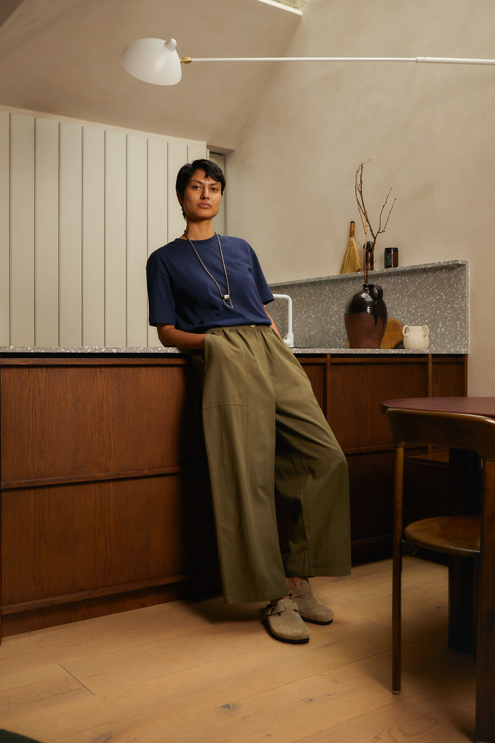 KALEB TROUSER OLIVE