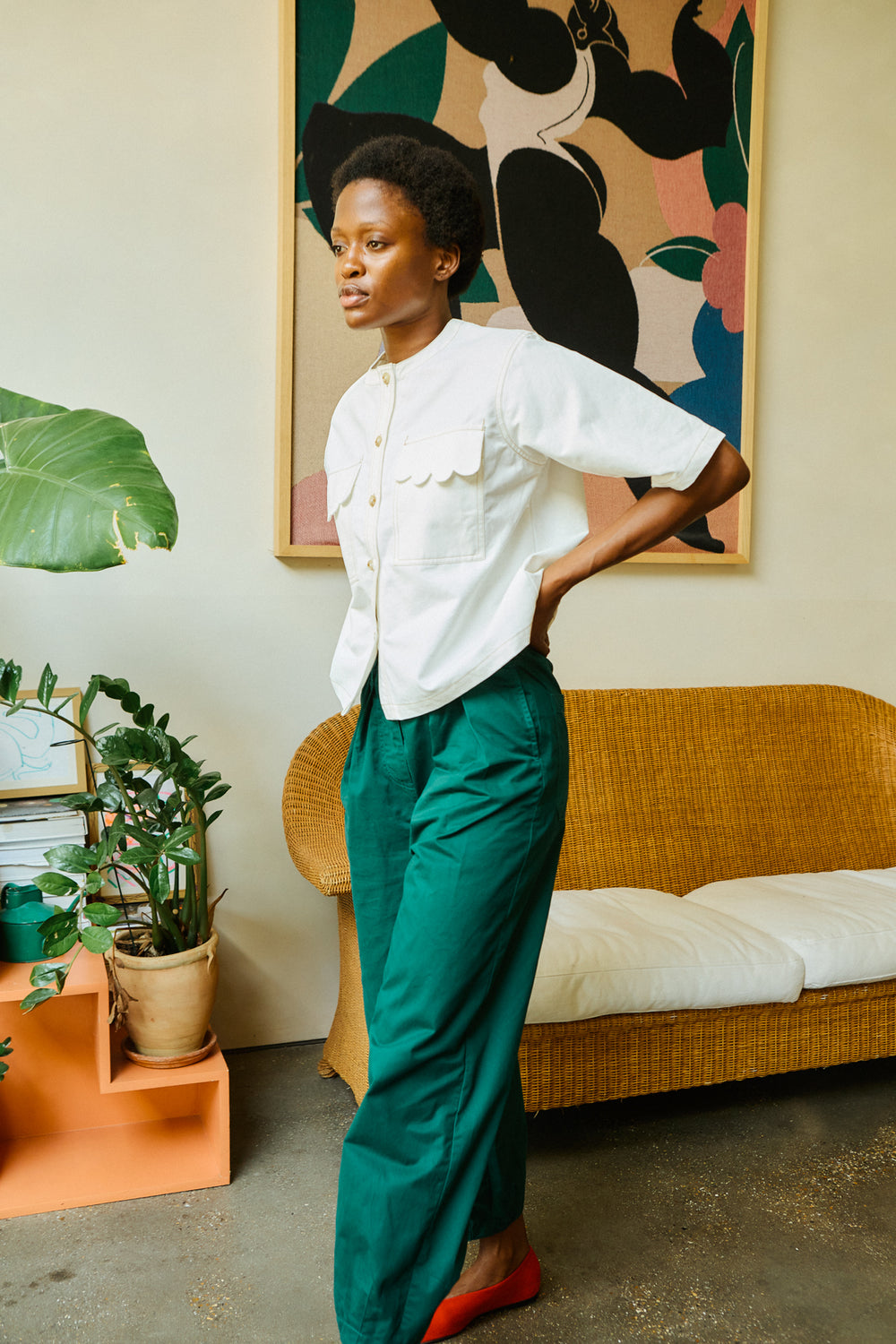 Jenkin Trouser Forest Green