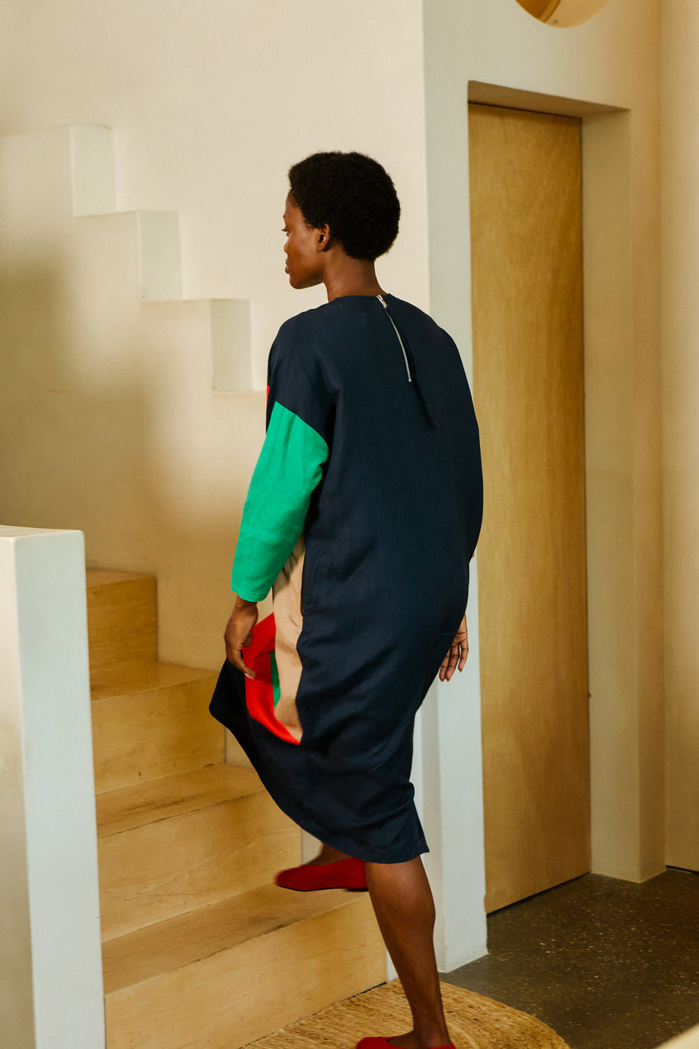Aldon Dress Rubik Patchwork