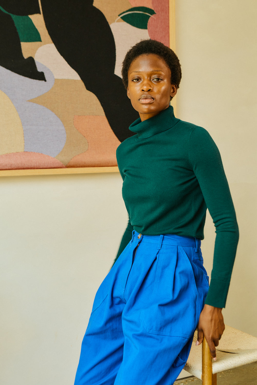 Joshua Knit Forest Green