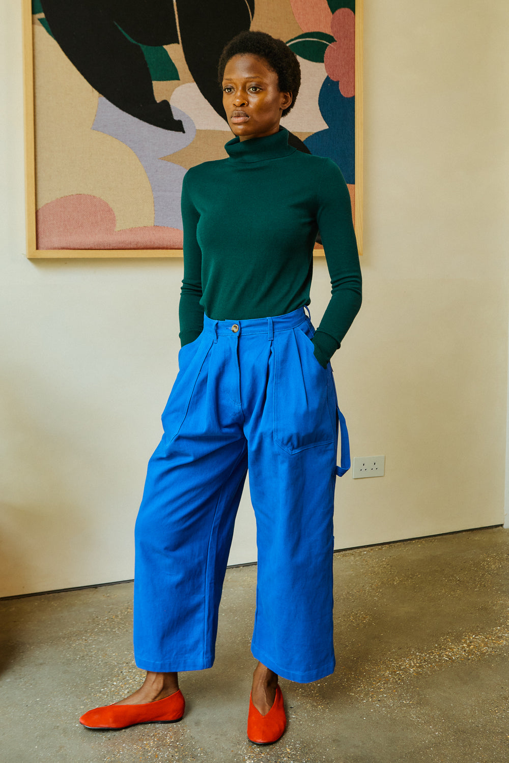 Workpant Cobalt