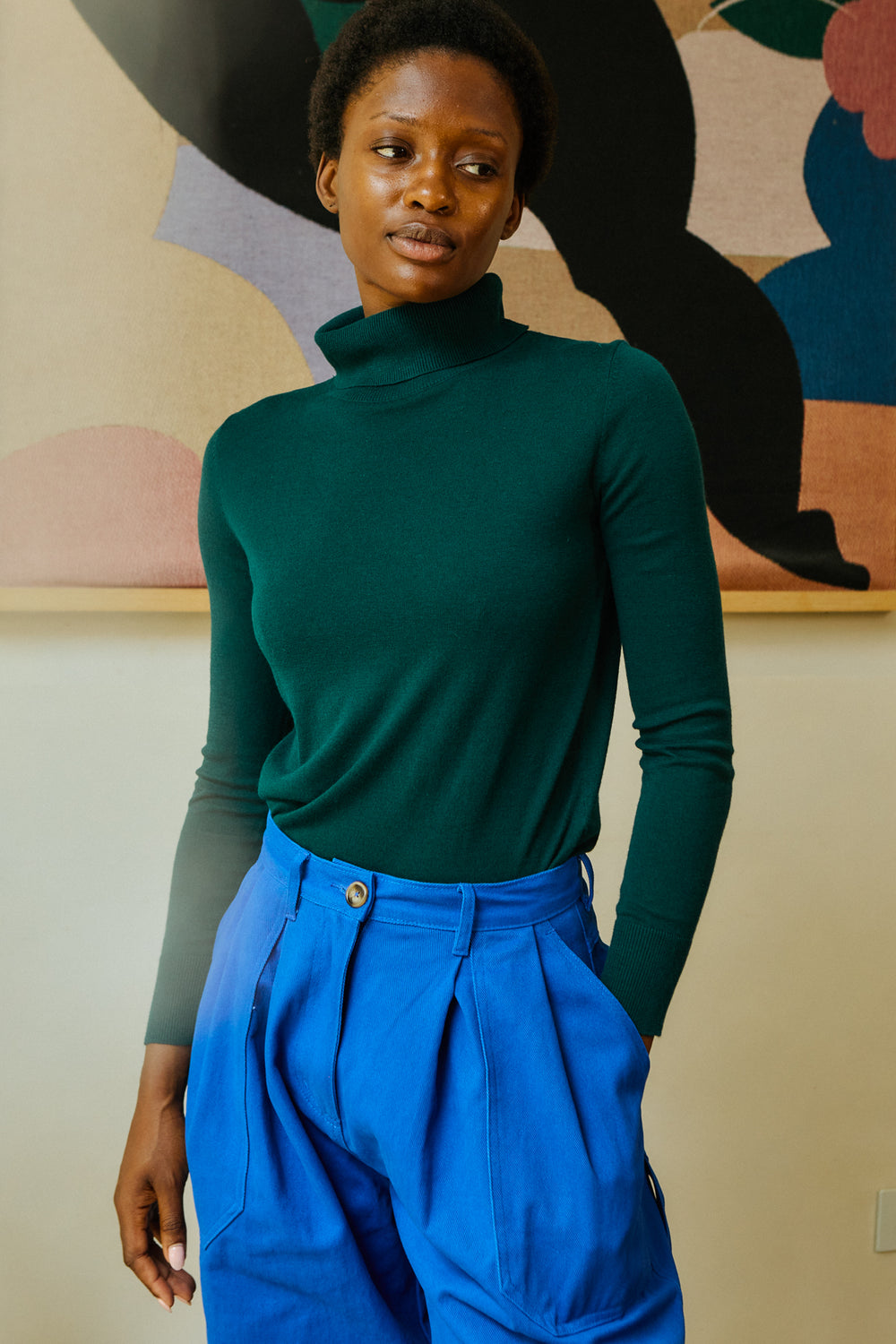 Joshua Knit Forest Green