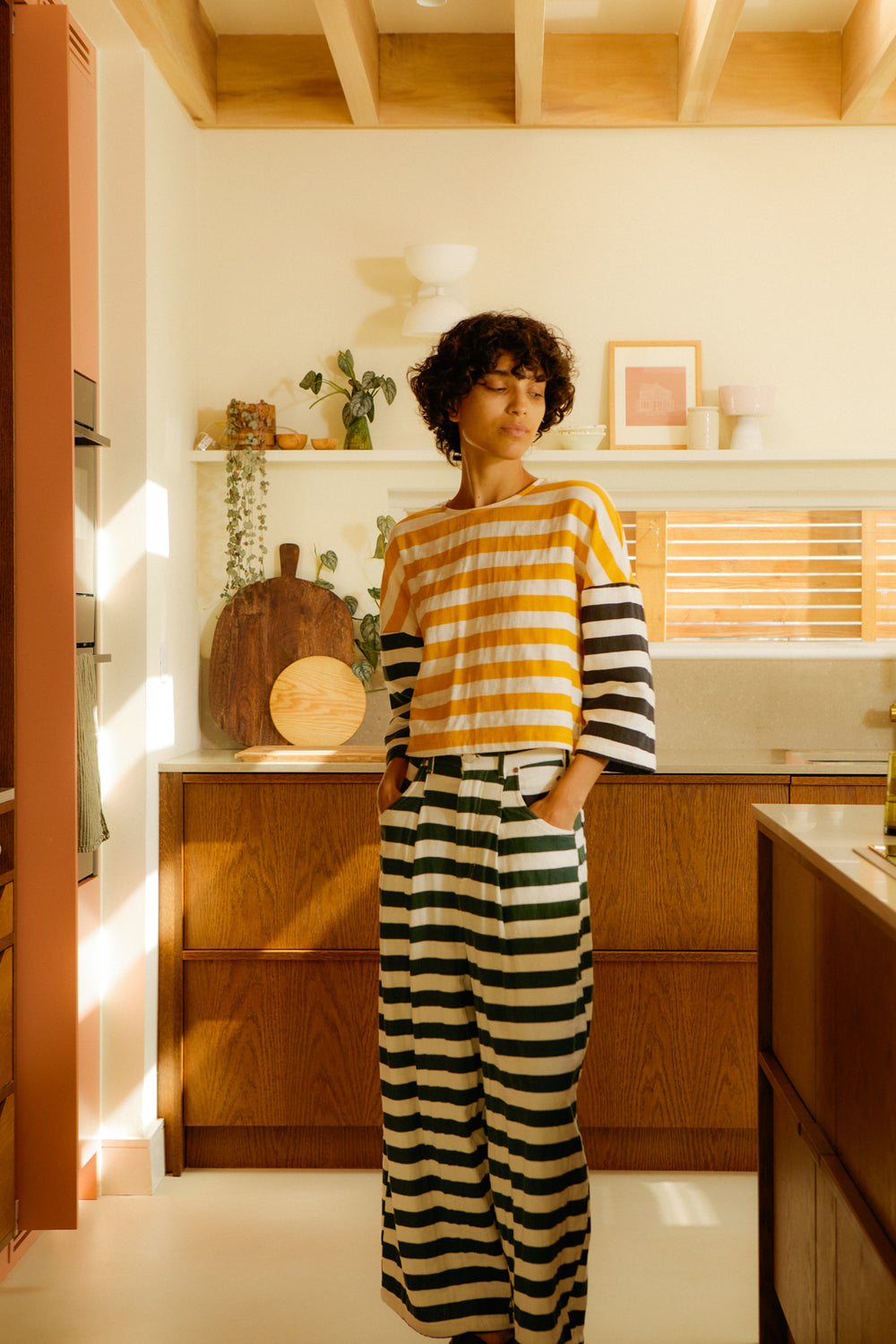 Carr Top Patchwork Stripe