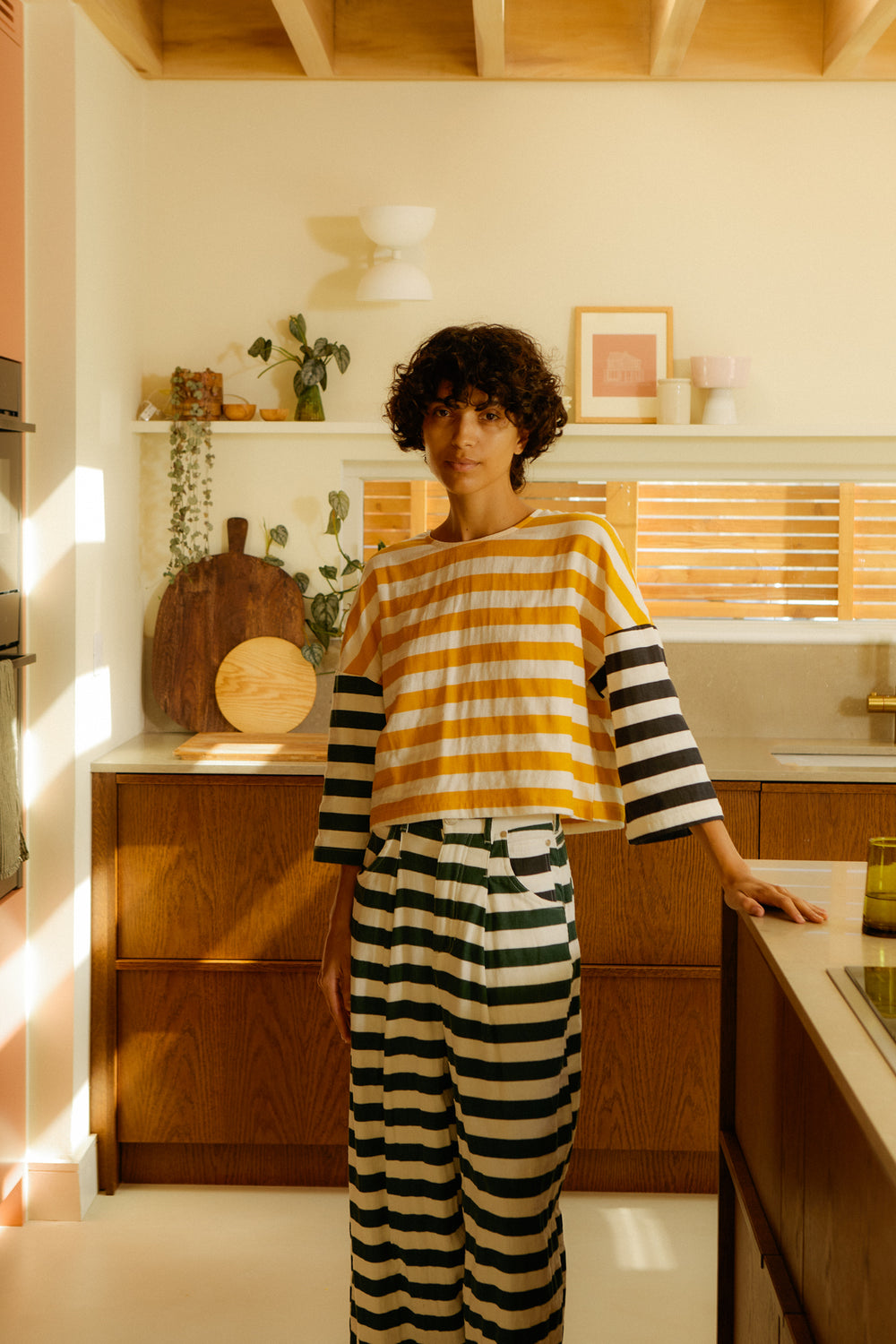 Carr Top Patchwork Stripe