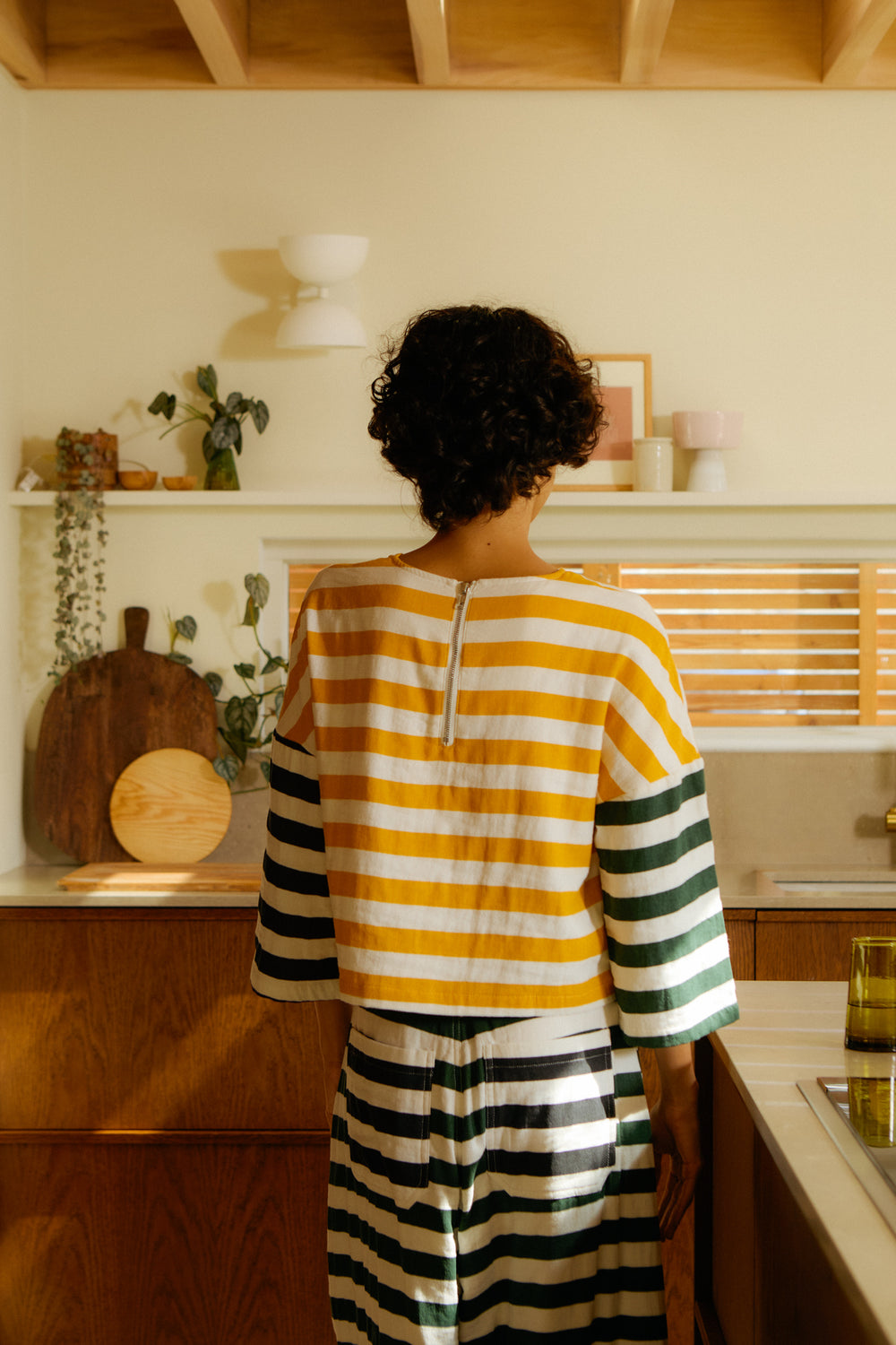 Carr Top Patchwork Stripe