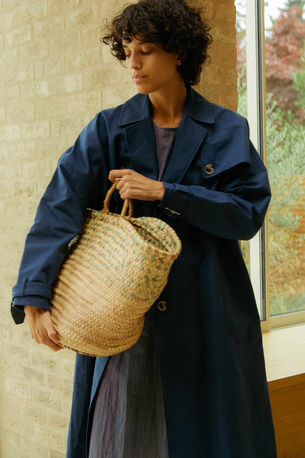 Joffe Trench Navy