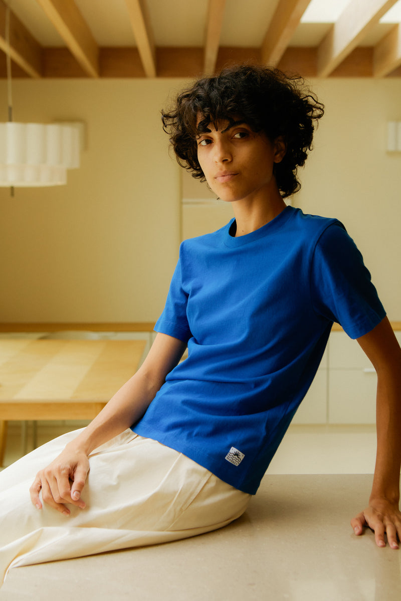 Basic Tee Cobalt