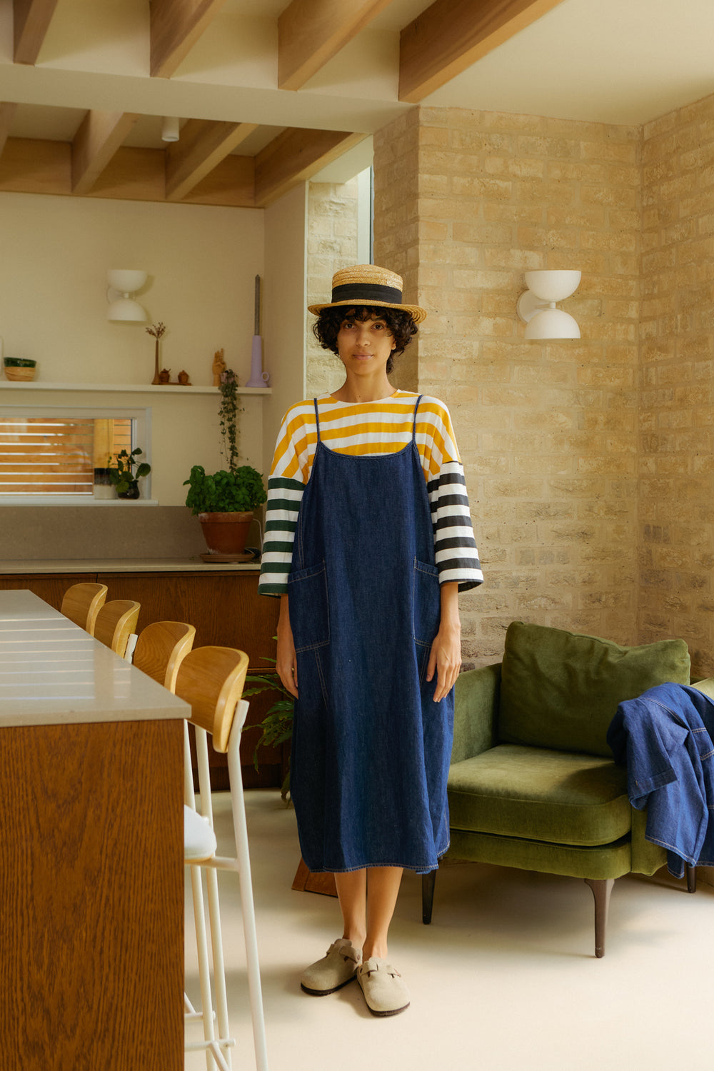 Clifton Dress Denim Chambray