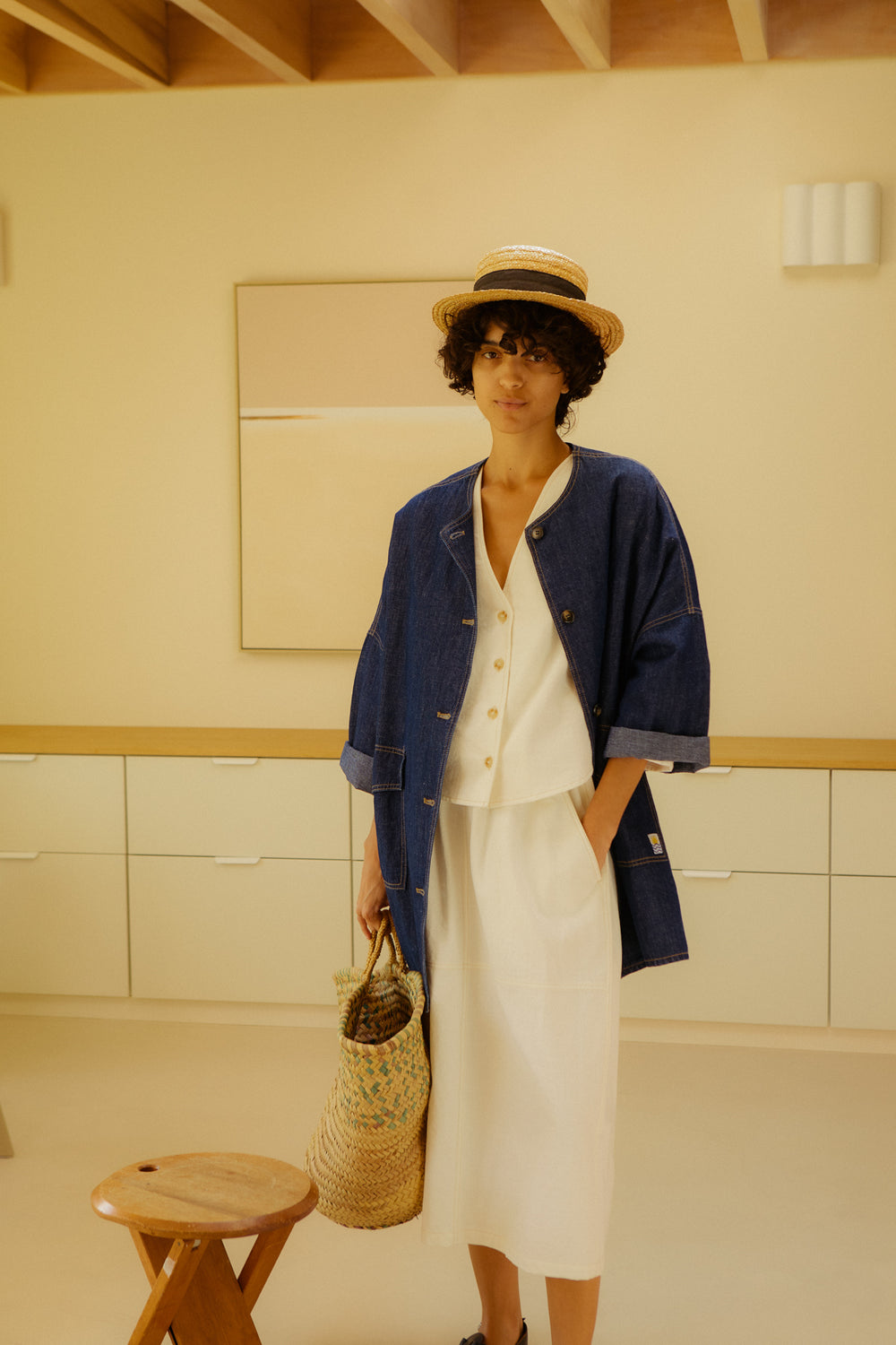 EMILE SKIRT ECRU