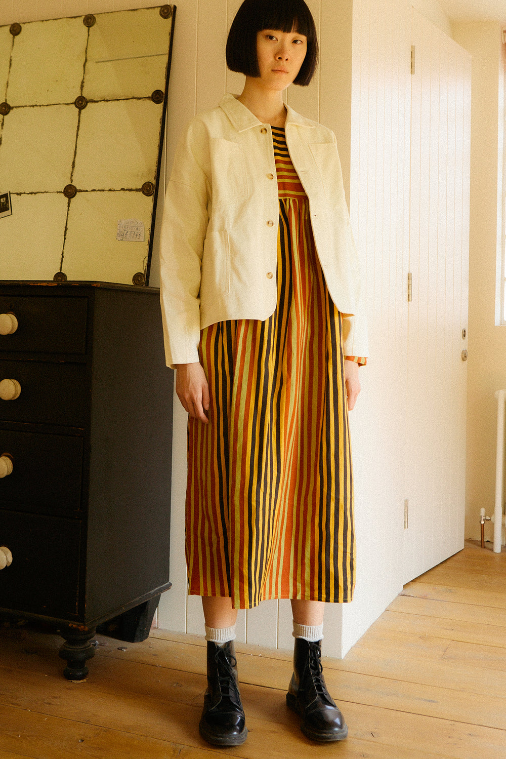 Carson Chore Coat Ecru