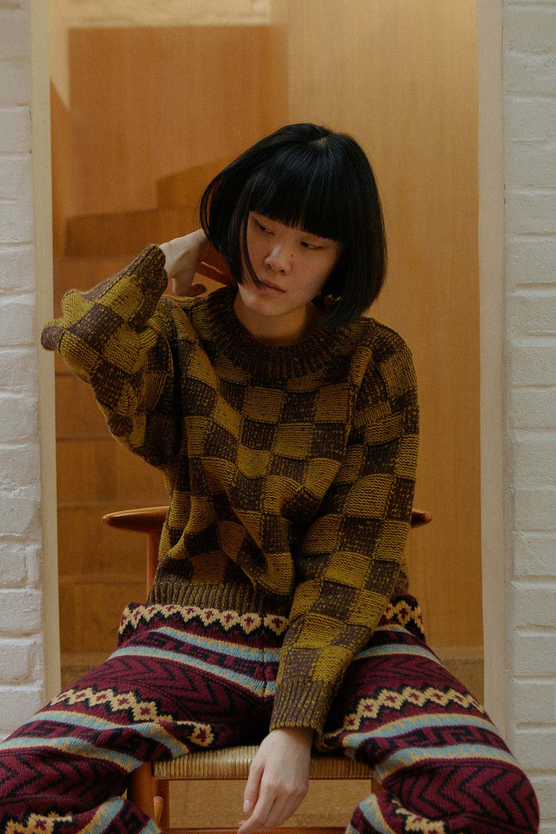 Bjorn Knit Chessboard