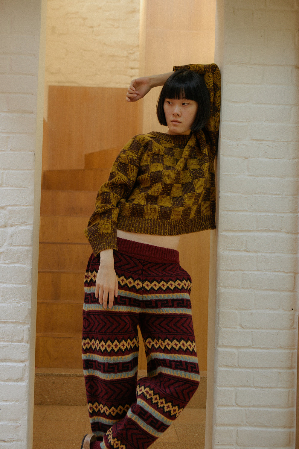 Bjorn Knit Chessboard