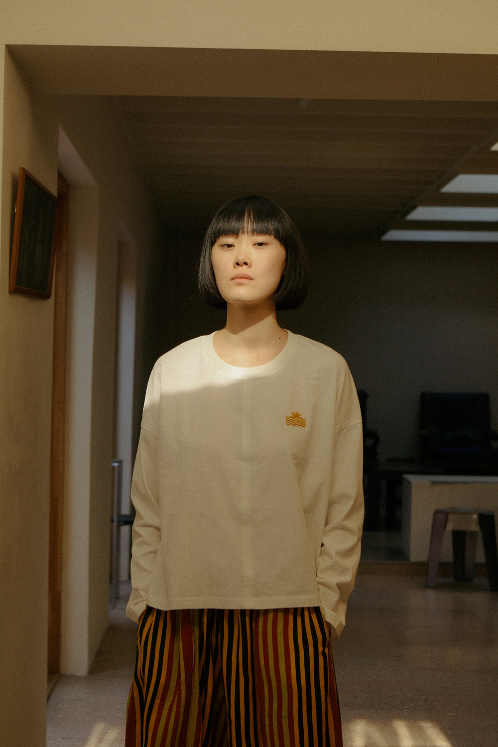 Lesley Top Ecru